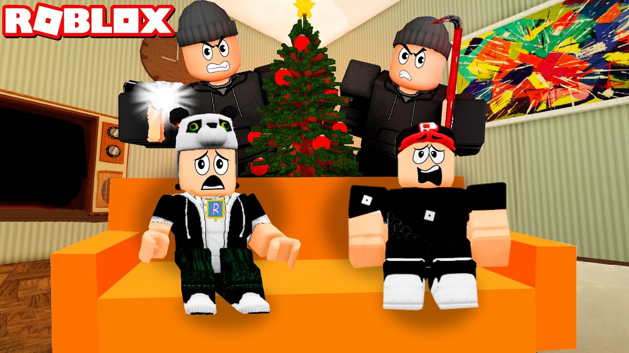 Çocuk Olduk ve Hırsızlara Karşı Evimizi Savunduk!! - Panda ile Roblox Home Alone