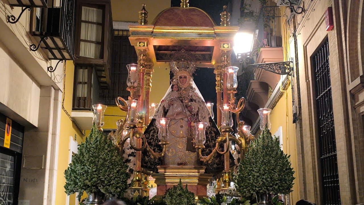 4K | Entrada de la Virgen del Mar de Sevilla 2024 | BM Coria del Río