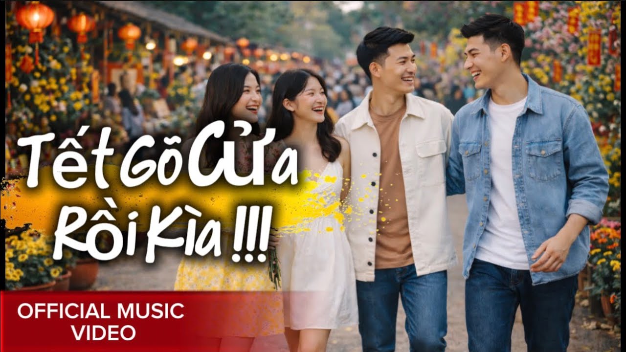 Tết Gõ Cửa Rồi Kìa | Nhạc Tết Sôi Động 2026 | Official Music Video | Thiền Ca Radio