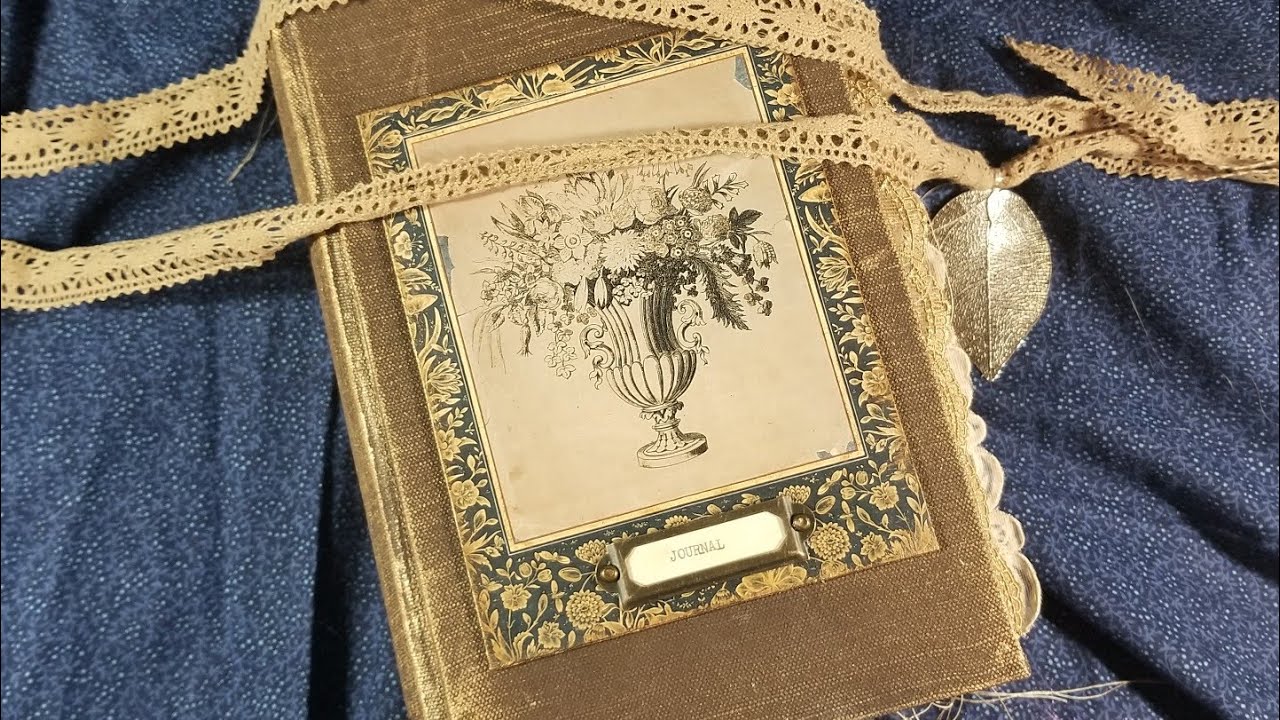 (SOLD. Thanks!) 🤗 A New Journal! Flip Through of Hardcover Journal by TheBookVandalShop 📚