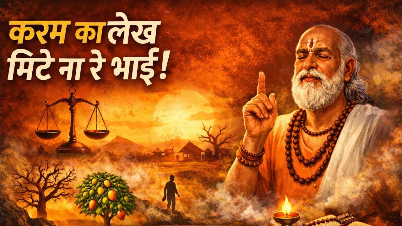 करम का लेख मिटे ना रे भाई | Chetawani Bhajan | Karma Truth | चेतावनी भजन