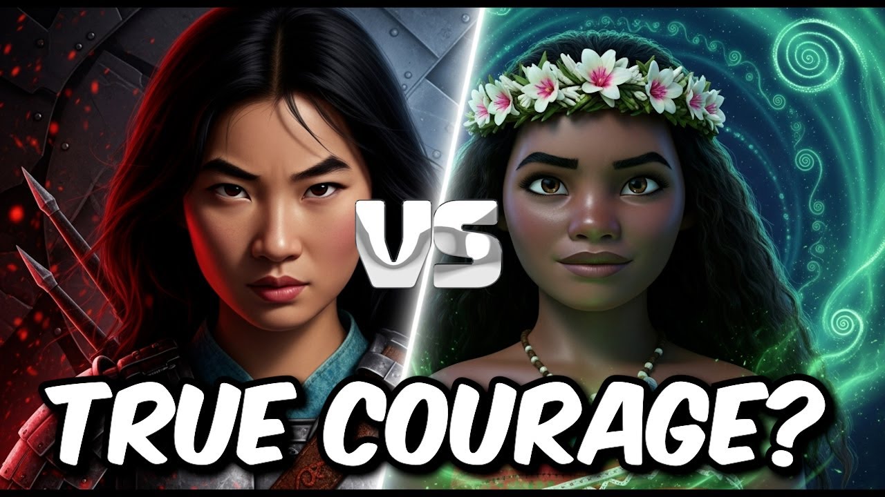 Mulan vs. Moana: Who is the TRULY Courageous Heroine?