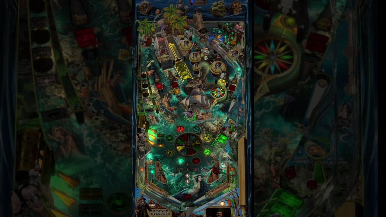Pirates Life Under a Black Flag– Visual Pinball Gameplay (2.1a-EpicMetal) | VPX 10.8