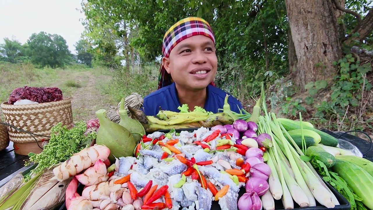#ส้มปลาน้อย#ปลาส้ม#ส้มปลาขาวน้อยแกล้มพริกขี้หนูพริกยวกบักเขือเผา