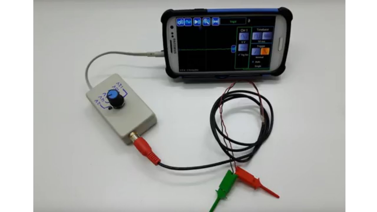 $3 Homemade Oscilloscope for Smartphones and Tablets.