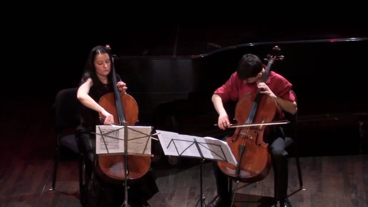 Offenbach - Duo for two cellos, op. 52, no. 3