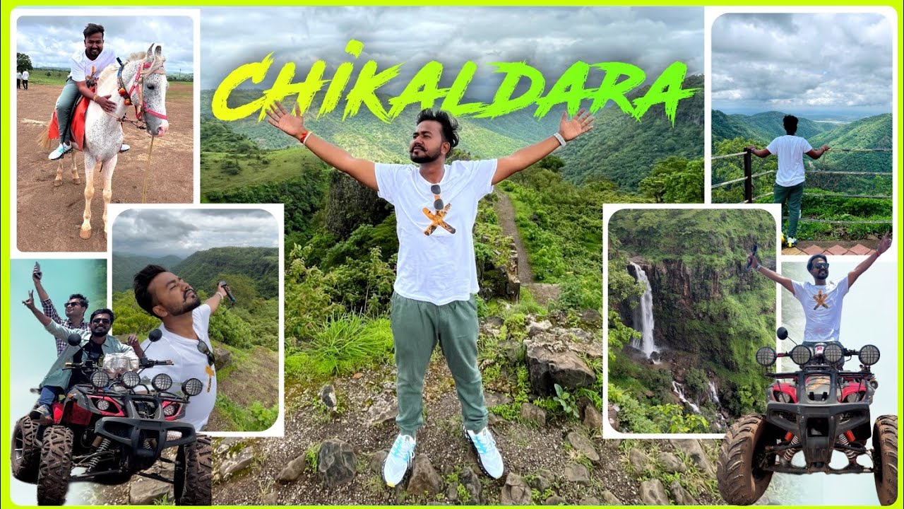 Chikaldara { चिकलदारा } 2023 Amaravati hill station in monsoon season || chikaldara waterfall vlog
