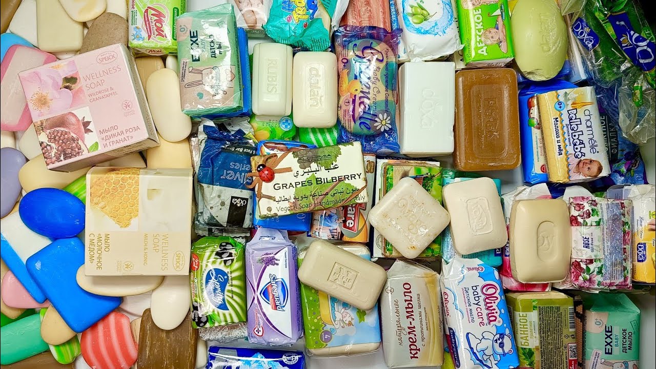 Unpacking soap 🎁🧼 Распаковка посылки с мылом