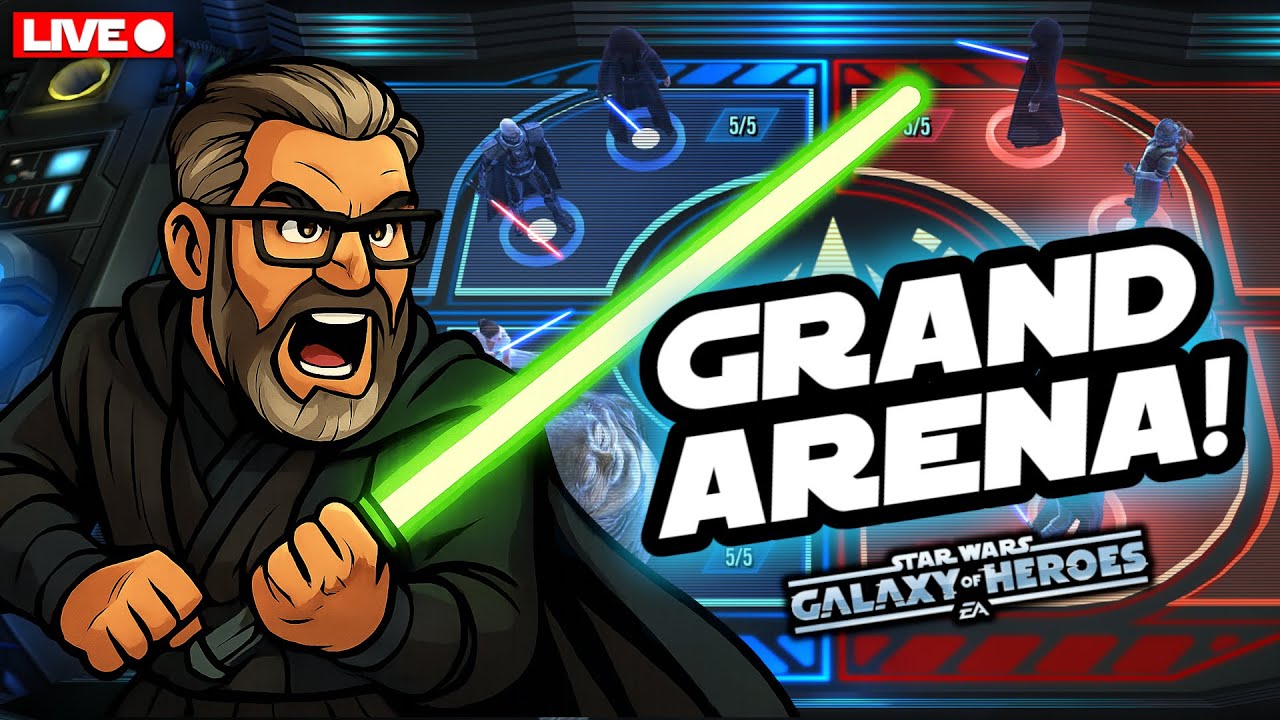 SWGOH Grand Arena with your Star Wars Dad!!!