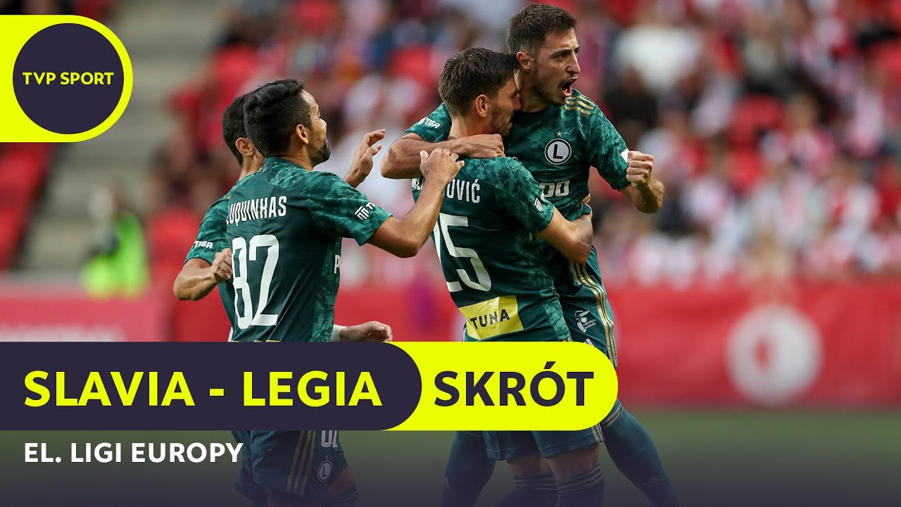 EL. LE: SLAVIA - LEGIA 2:2, PRZEPIĘKNY GOL JURANOVICIA I KATASTROFA W OBRONIE | SKR&Oacute;T MECZU