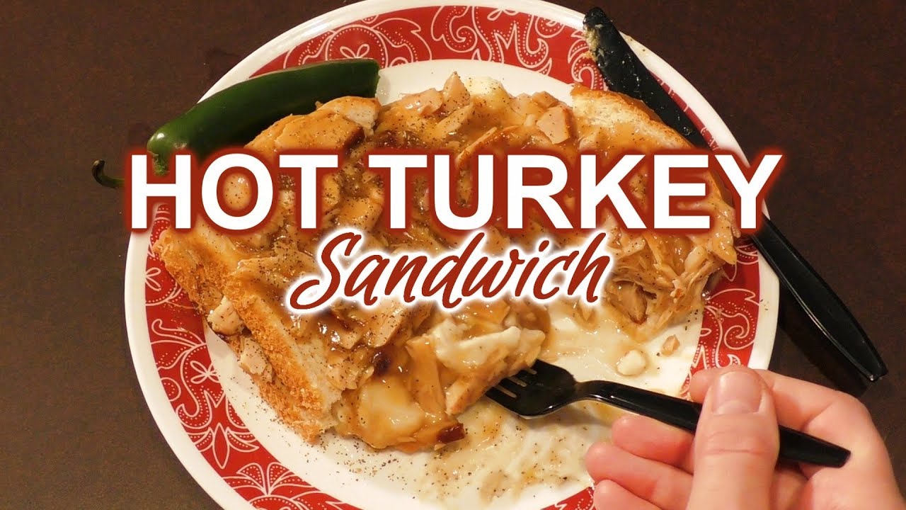ASMR: Eating a Smothered Hot Turkey Sandwich