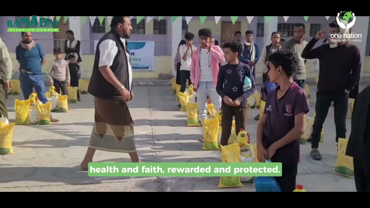Yemen Food Parcels Delivered