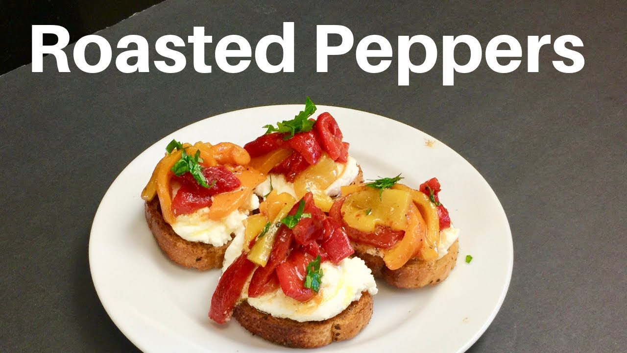 Ninja Foodi Roasted Peppers