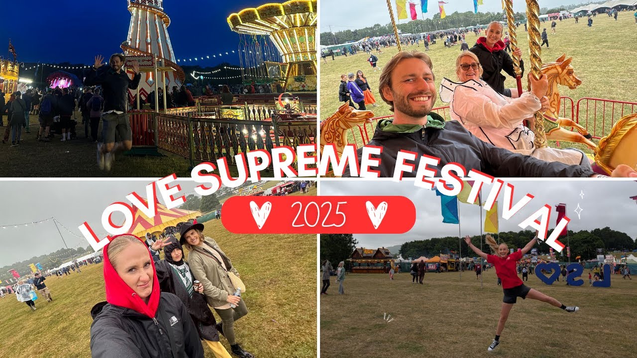 ANNUAL FAMILY TRIP TO LOVE SUPREME FESTIVAL | FRANKLINS FIRST TIME | GOOD VIBES | GOOD FOOD | VPW |