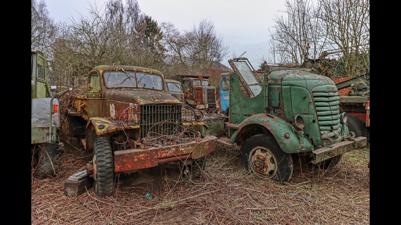 Urbex - Truck kerkhof wordt geruimd