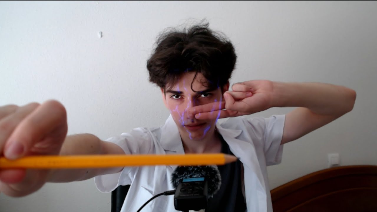 boy give you insane cranial nerve exam asmr
