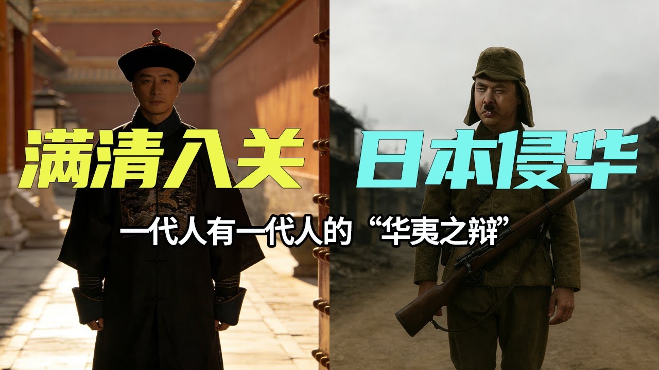 从先秦“华夷之辩”，聊假如日本侵华成功，那日本能不能“以夷变华”？ // 【满清入关】和【日本侵华】有何不同？
