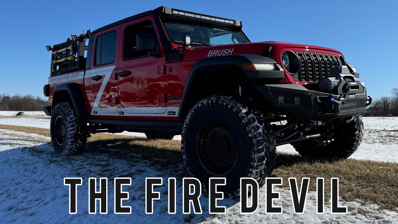 Jeep Gladiator Brush Truck- Richland Fire | The Fire Devi&trade;️