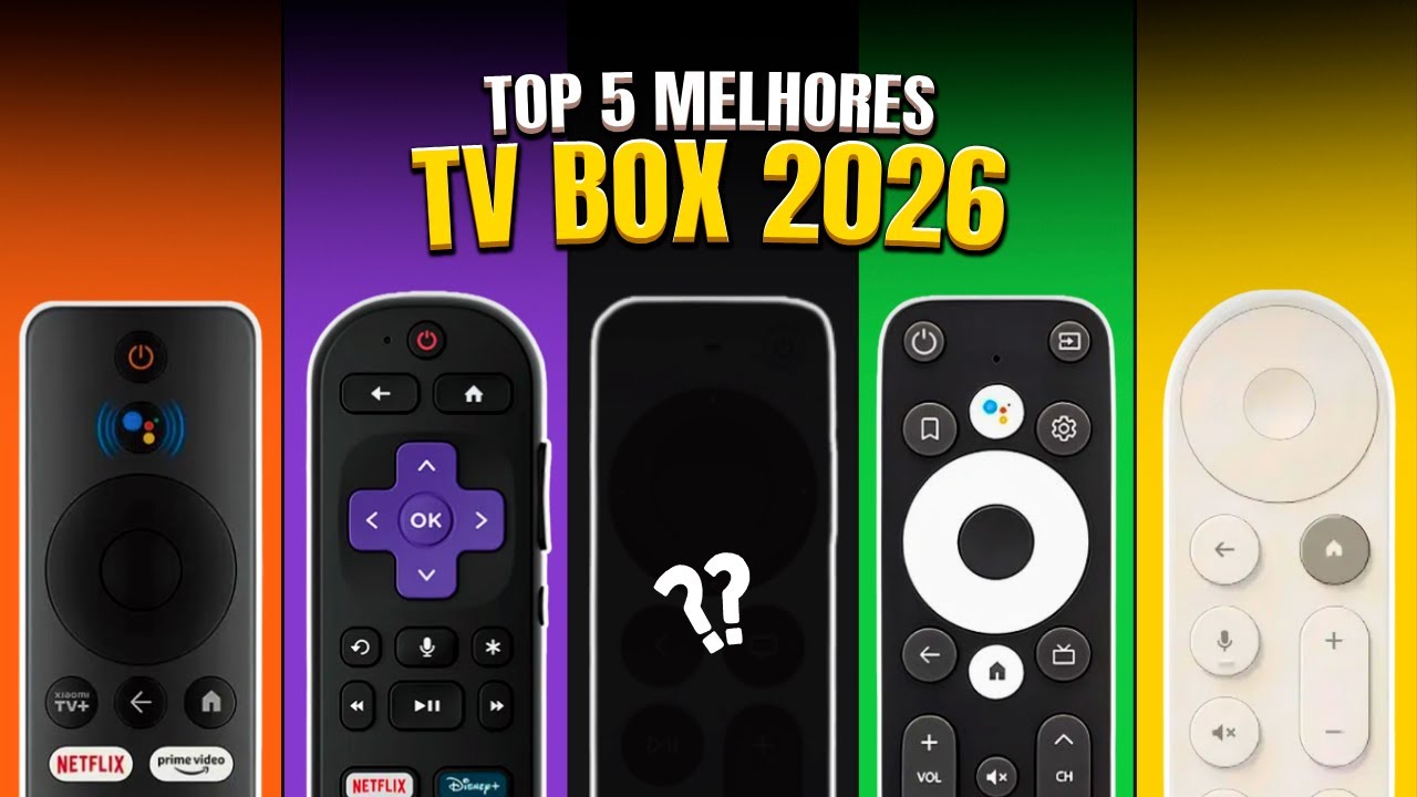 Qual TV BOX Comprar em 2026? Ranking Atualizado dos 5 Melhores ✅