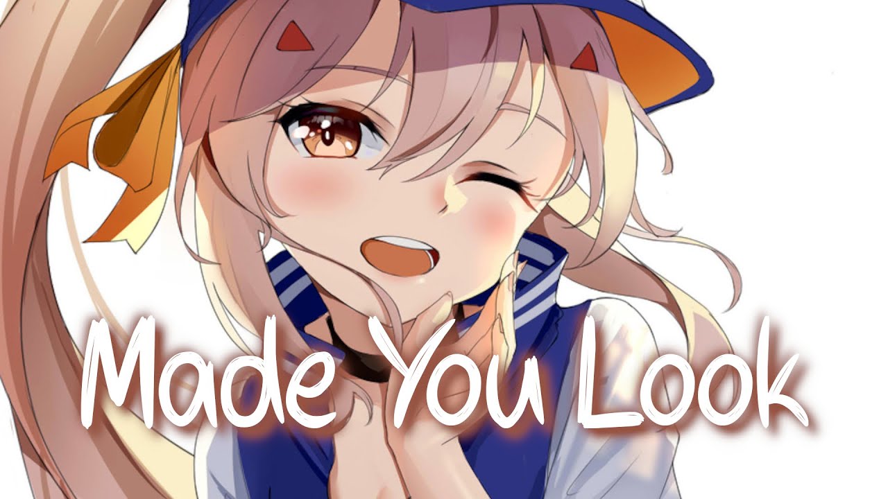 「Nightcore」 Made You Look - Meghan Trainor ♡ (Lyrics)