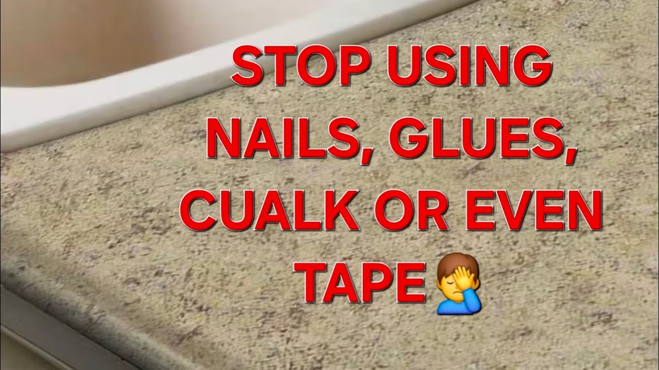 How To Apply Countertop End Caps In 5 Minutes #diy #kitchen #howto #countertops #easy 