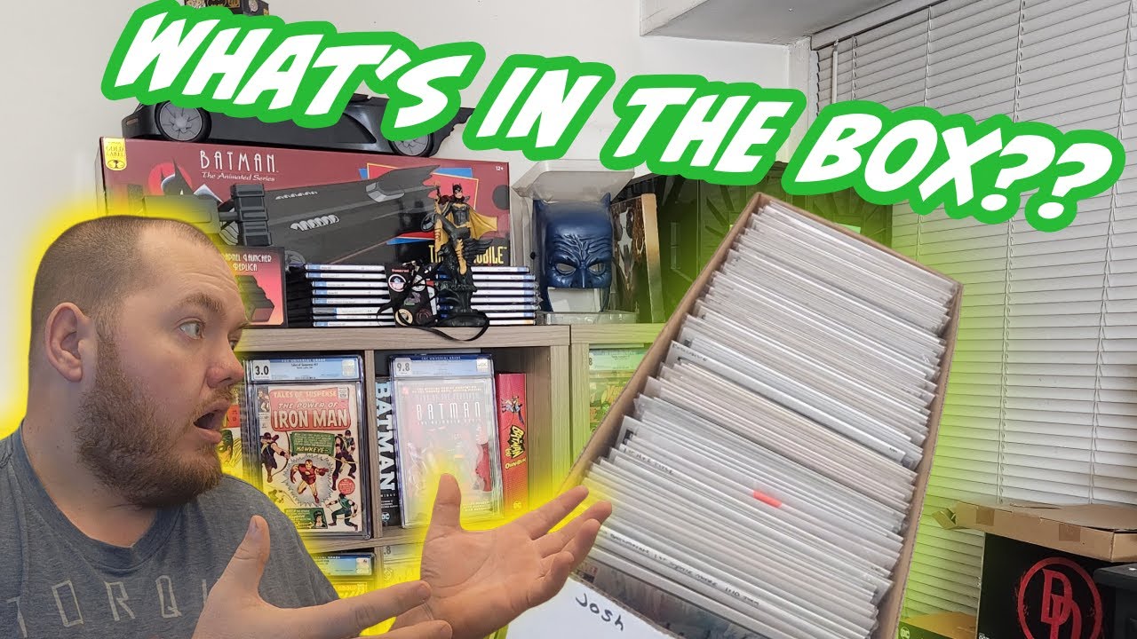 What’s in This Box? Digging Through a Random Comic Box from My Collection!!!