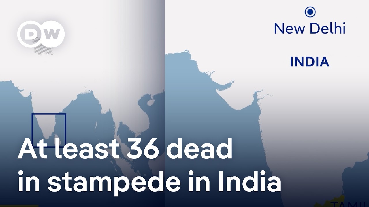 India: At least 36 dead and more than 50 injured in stampede | DW News