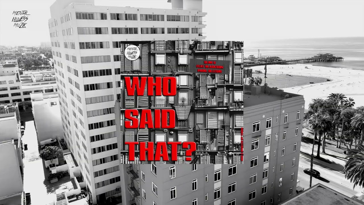 Slim C - WHO SAID THAT? Feat Blackson (Prod.Ollecid)