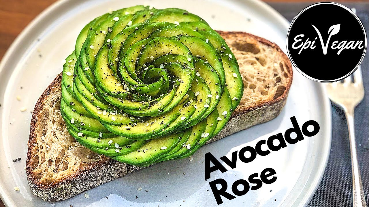 Avocado Rose - How To