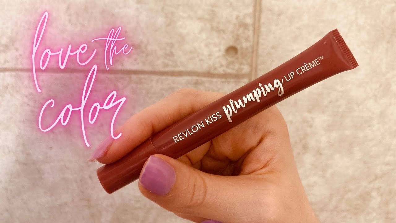 In Hand Review of Revlon Kiss Plumping Lip Creme, Spiced Berry