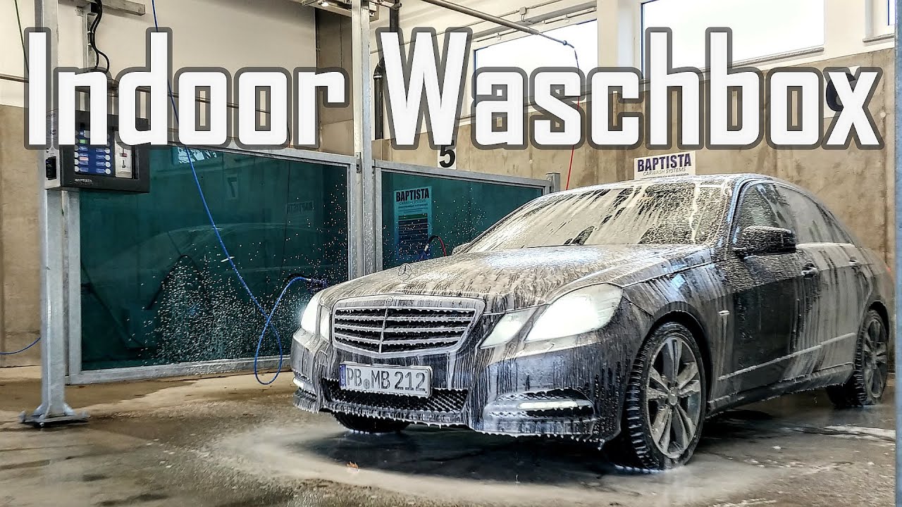 Indoor Waschbox || Autowäsche in der SB Waschbox || Ausgiebige Handwäsche