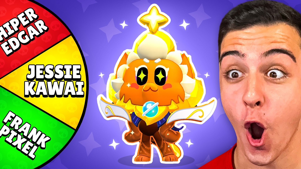 LA RULETA HACKEADA DECIDE mi SKIN EXCLUSIVA 😱🚨 Brawl Stars