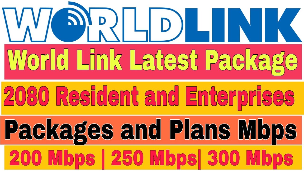 World Link Latest Packages and Plans Residential and Enterprises | 200 Mbps | 250 Mbps | 300 Mbps