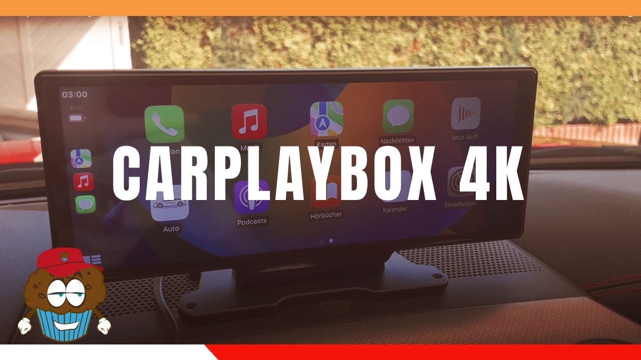CarPlayBox 4K: Was taugt der portable Carplay und Android Auto Bildschirm für dein Auto?