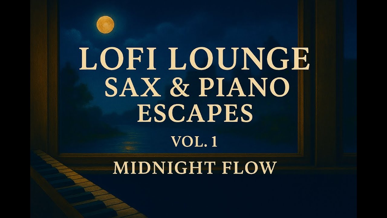 🎷🔥 Lofi Lounge: Midnight Sax & Keys 🎷 Vol. 1 – Midnight Flow