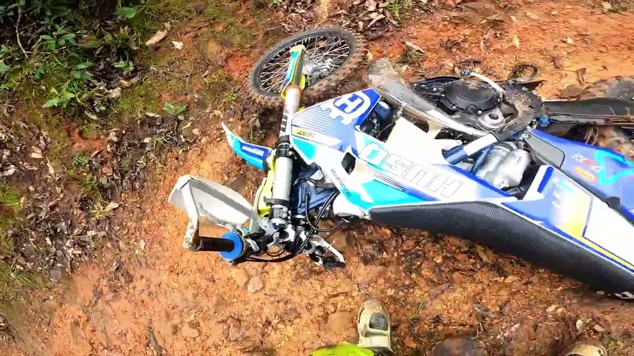 Broken Subframe - Husqvarna Te300i | Thailand