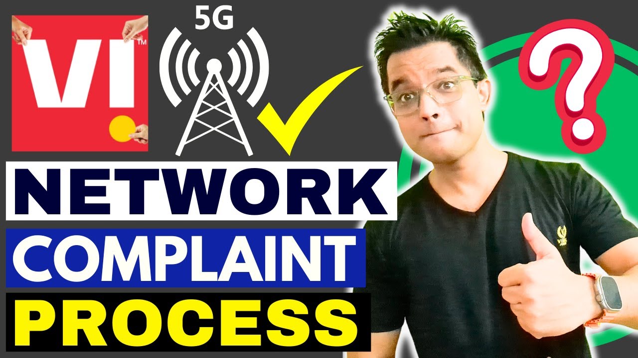 Vi 4G 5G Network Problem | How To Register Online Complaint in Vi | Vi Network Issue Solution