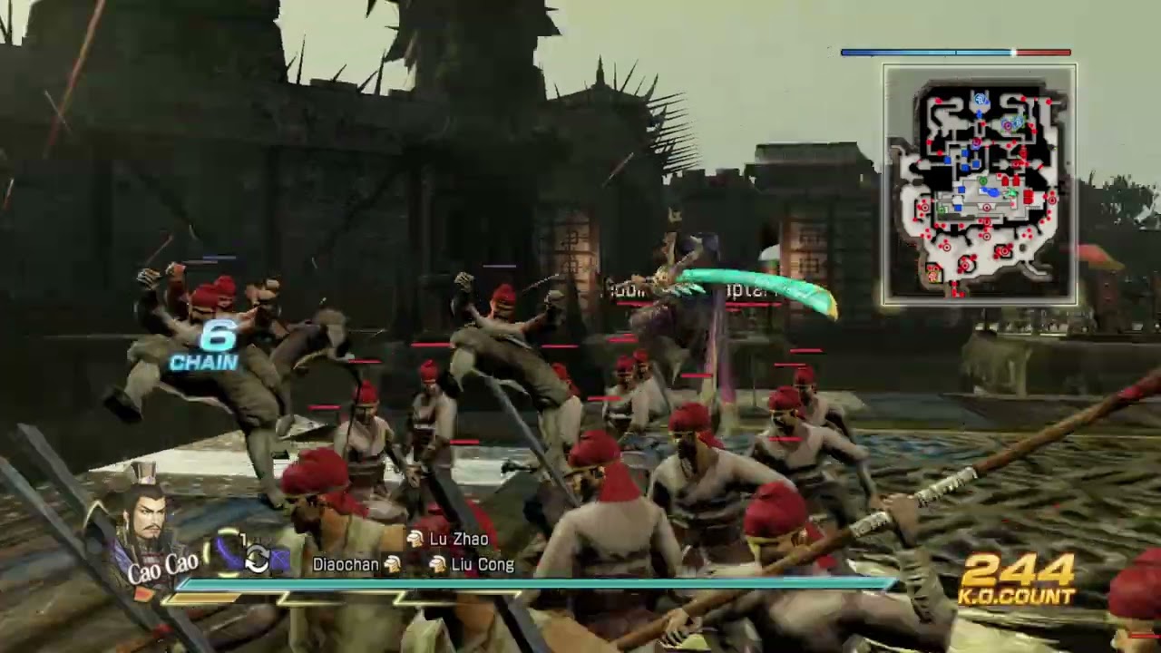 6:39:100 Battle of New Hefei Castle - Sima Shi's Forces | Dynasty Warriors 8 XLCE