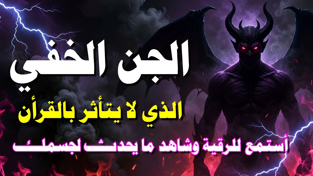 لإظهار الجن المتخفي والجن العاشق والسفلي رقية الجن الخفى العنيد وسحبه من الجسد في دقائق بإذن الله