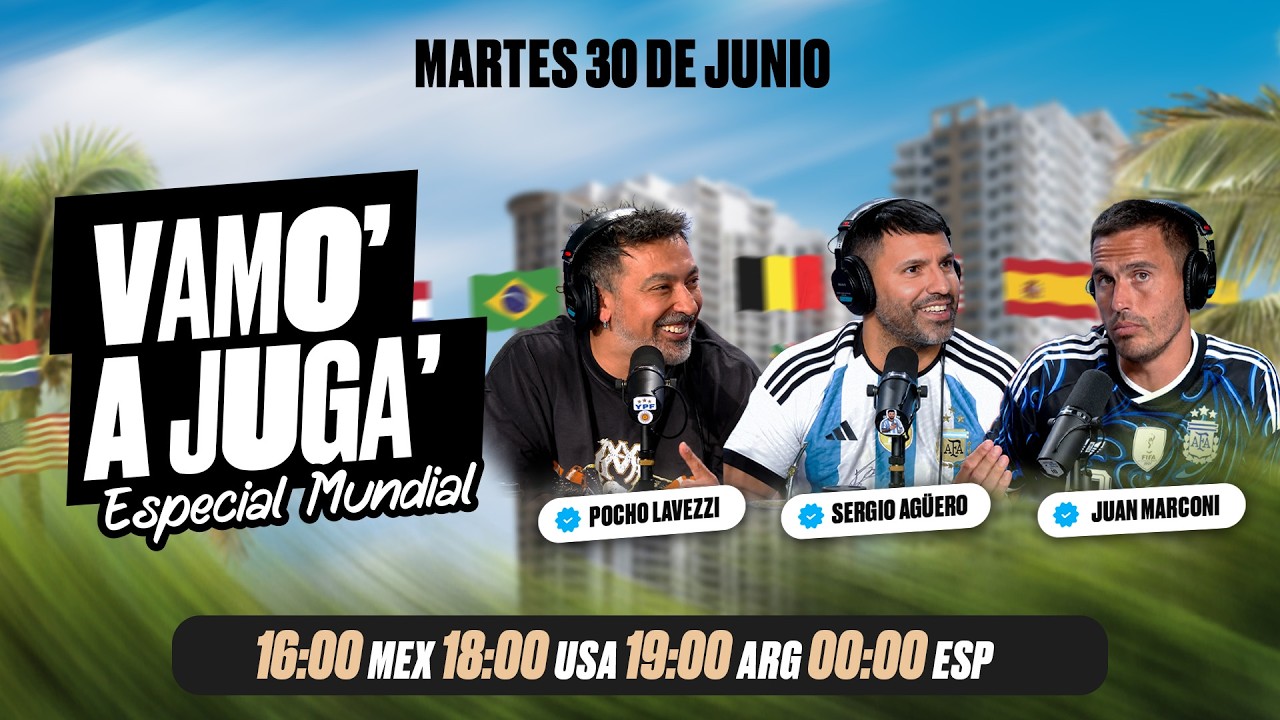 Vamo' a Juga': Especial Mundial Episodio 5 | Kun Ag&uuml;ero, Pocho Lavezzi y Juan Marconi | #SLAKUNTV