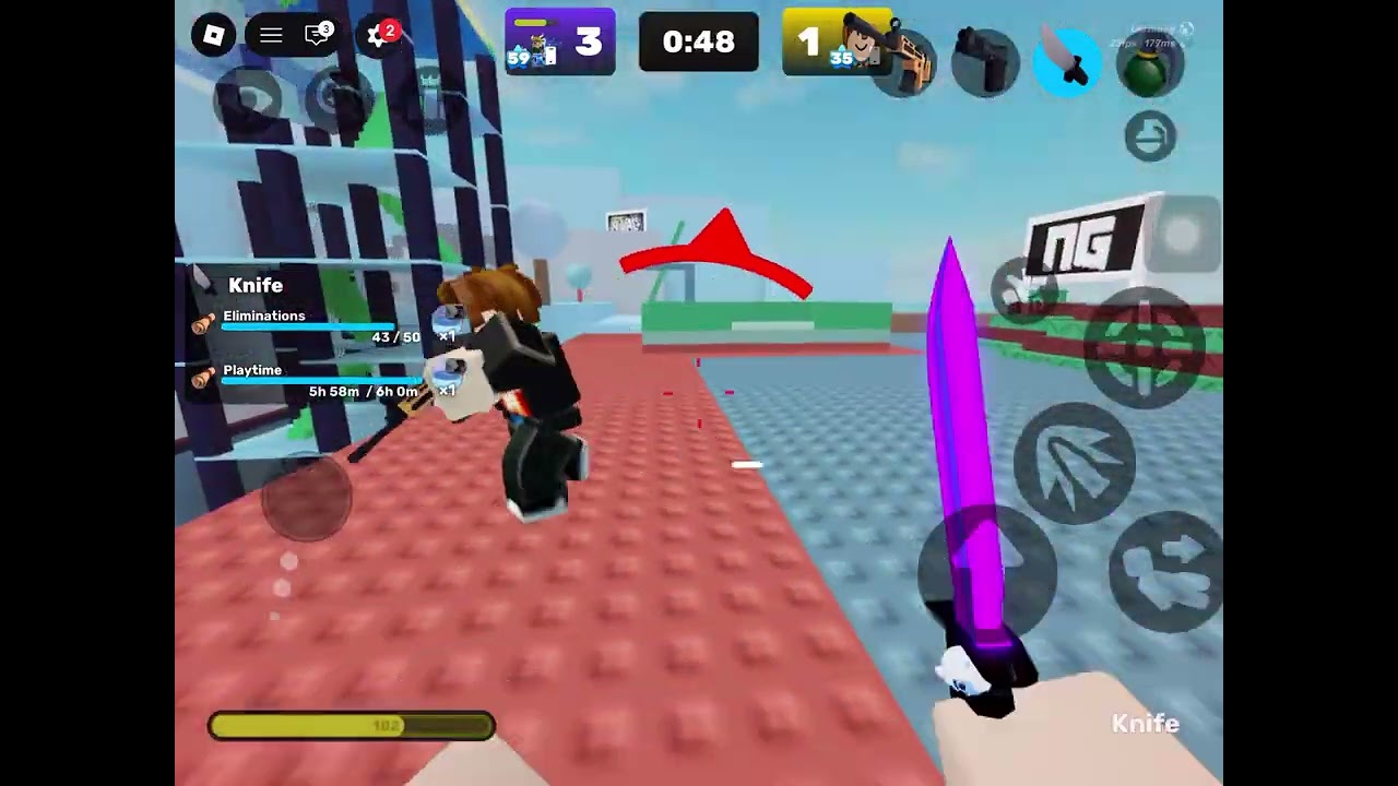 My playing in rivals.