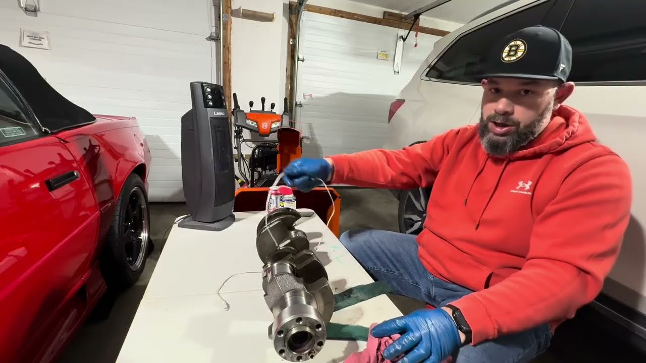 Cleaning Crank Journals (First Time Doing This) | SBC 305 Build #18