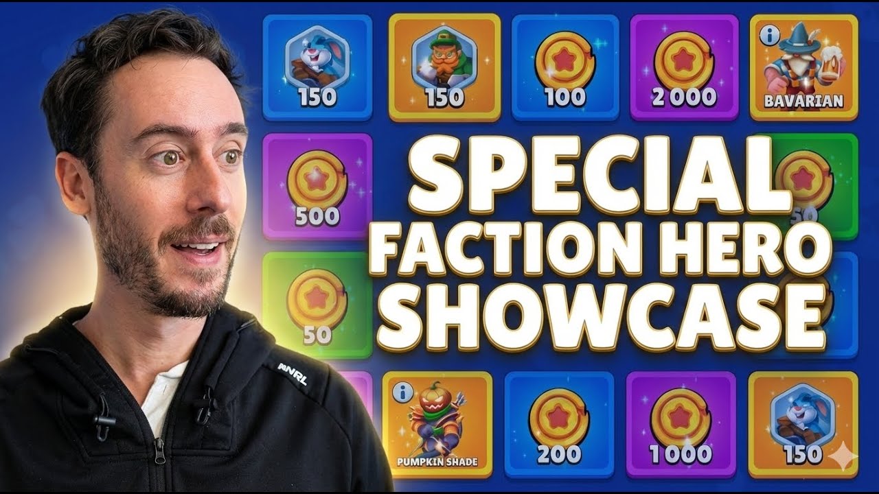 Pumpkin Shade & Bunni | Special Faction Heroes Showcase