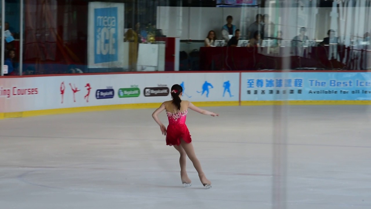 Rika Kihira 紀平 梨花 3A clean!! + 7 triple FS 2017 Asian Open Figure Skating Trophy (no commentary)
