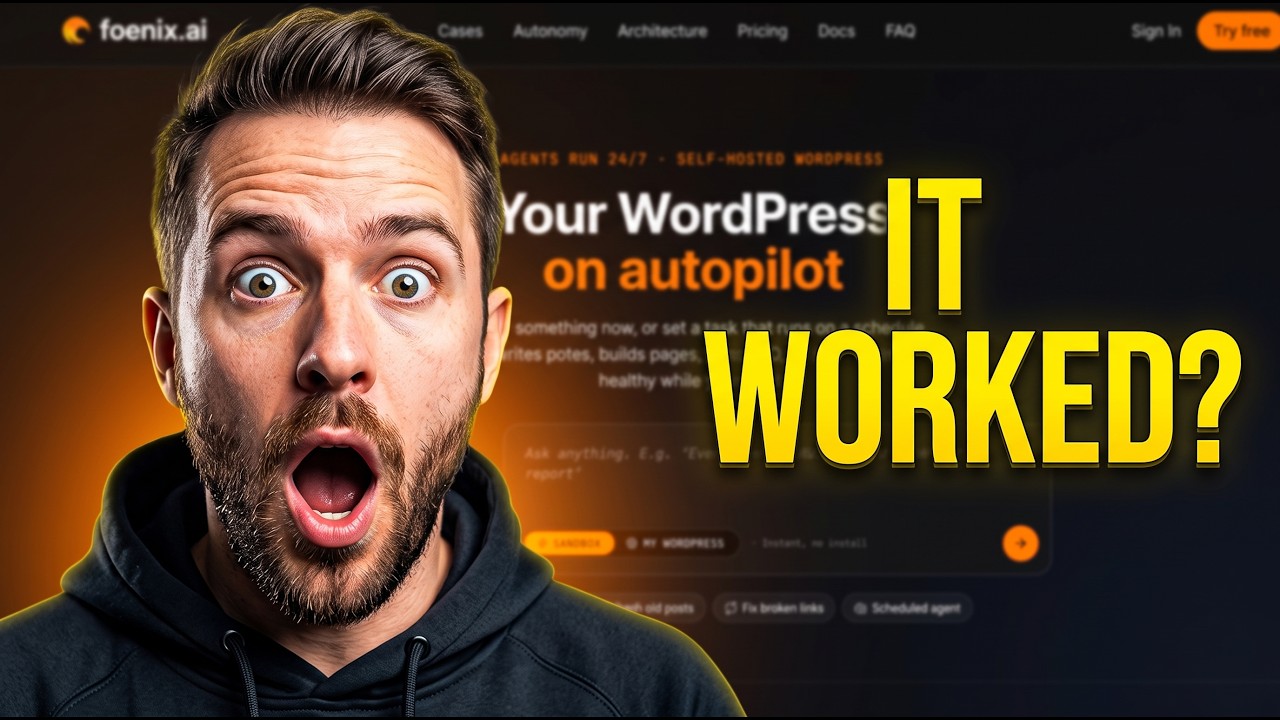 I Let Foenix AI Agents Rewrite My Blog (Here&rsquo;s What Happened)!