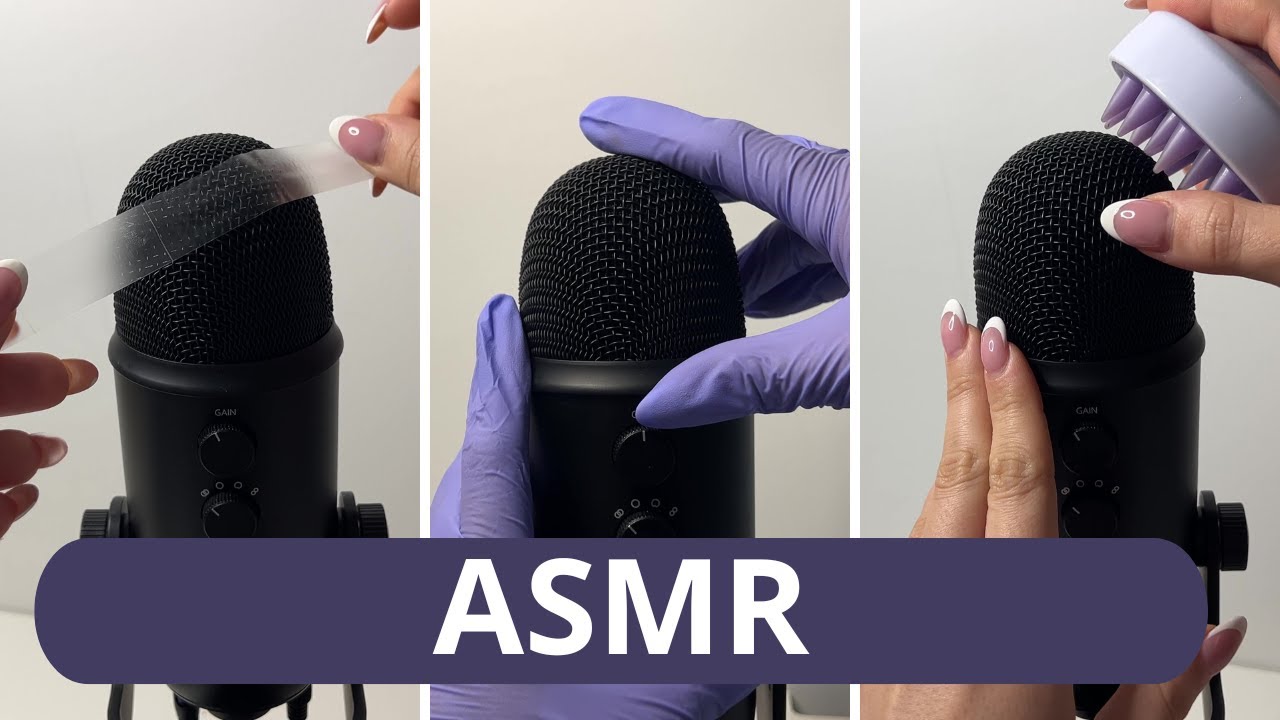 ASMR Sonidos Intensos con Micrófono | Cosquilleos y Relajación Profunda