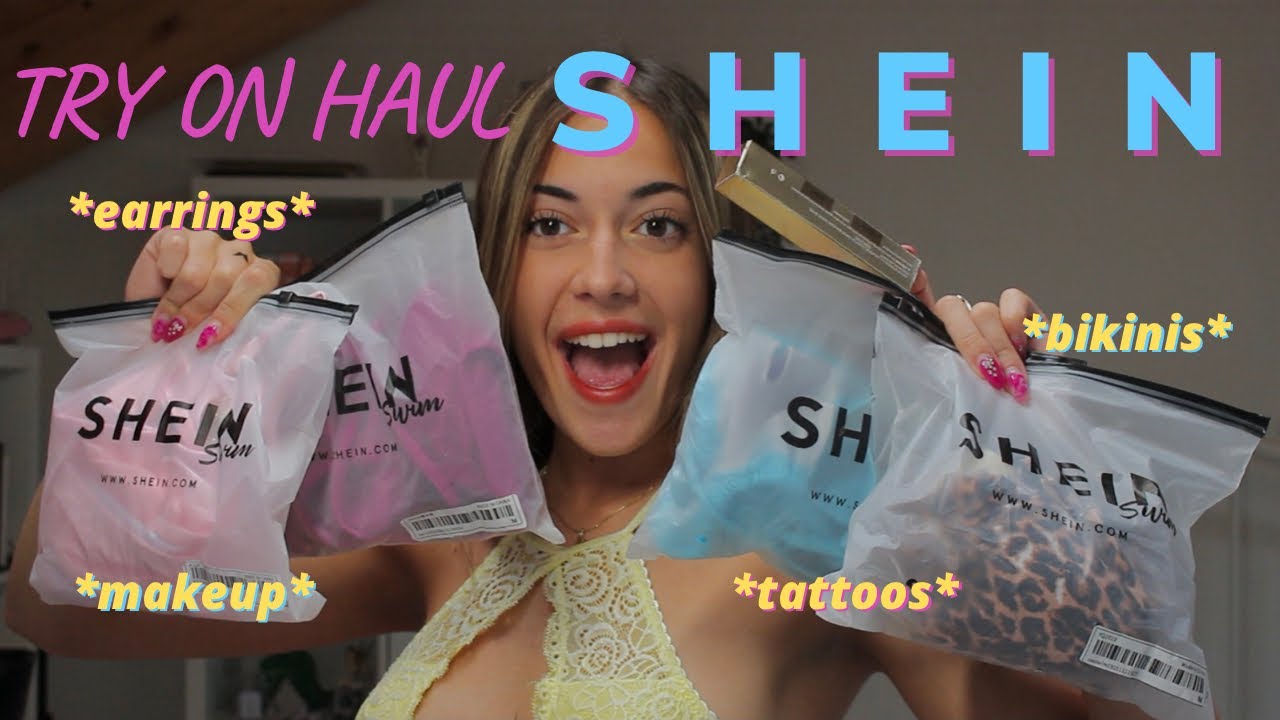 HUGE TRY ON HAUL SHEIN SUMMER ♡︎ *trendy items* *tanti costumi*