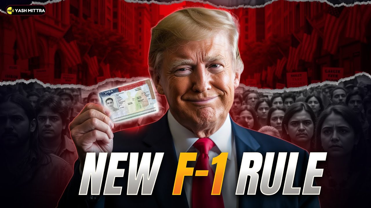 Trump's New Rule Change for US Student Visas (F1, J1, M1)
