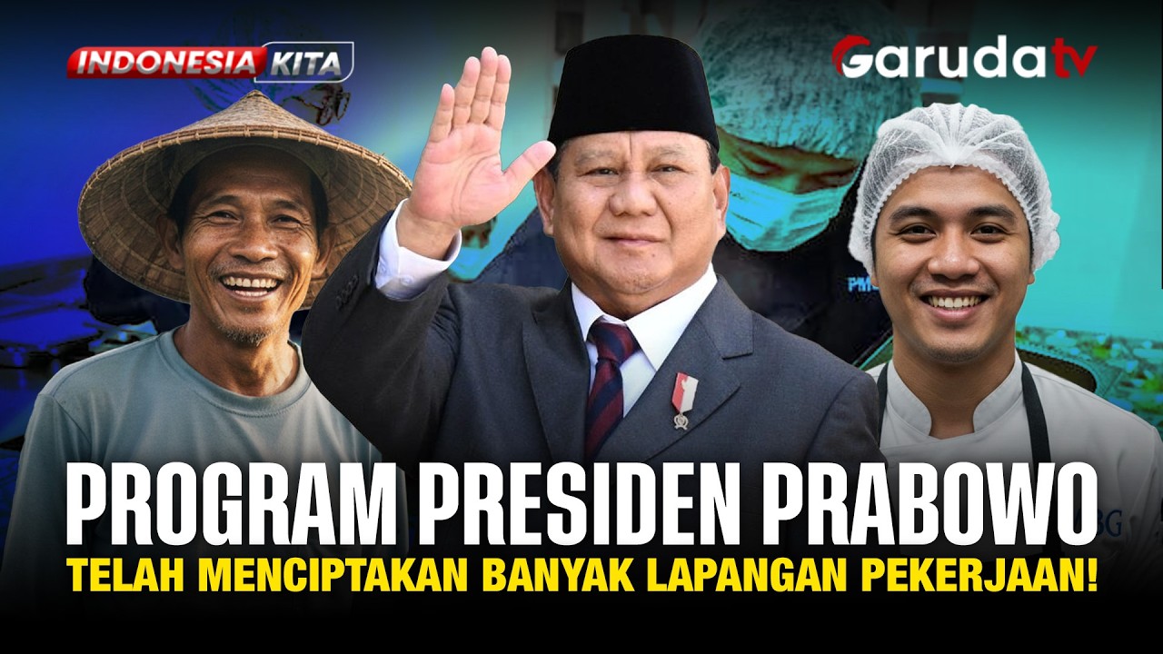 Bukan Janji! Program Presiden Prabowo Terbukti Ciptakan Banyak Lapangan Kerja