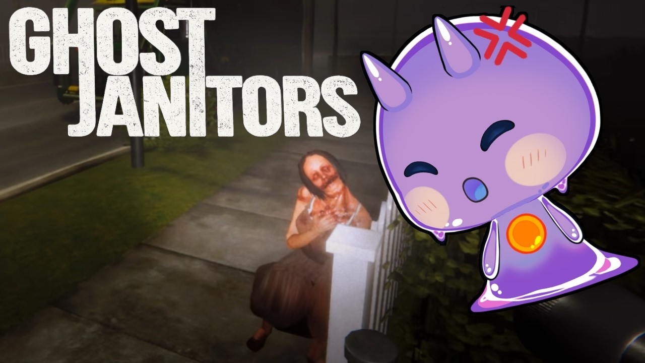 [Ghost Janitors] Move Over Ghosts, I Need to CLEAN!!! with ⁨@YoshioManeki⁩  ⁨@MilkyPawzTTV
